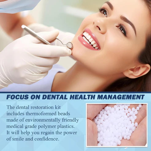 π₯ Eelhoe Thermal Forming False Teeth | Instant Smile Denture Repair Kit, Moldable Tooth Replacement, Temporary Dental Fix for Missing, Broken & Chipped Teeth