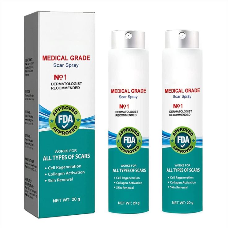 🔥 South Moon Scar Removal Spray | Fade Scars, Burn Scars, Stretch Marks & Acne Marks Fast | Skin Repair & Healing Spray