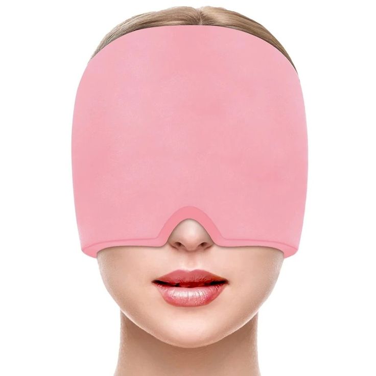 🔥 Migraine Relief Cap | Headache Ice & Heat Therapy Wrap, Reusable Hot/Cold Gel Head Wrap | Stress Relief Mask
