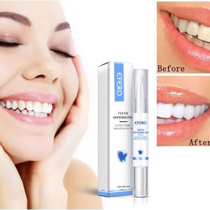 🔥 Teeth Whitening Pen – Professional Tooth Cleaning Serum to Remove Plaque, Yellow Stains & Whiten Teeth Instantly | Oral Hygiene Tool