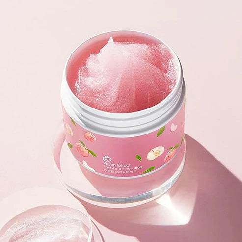 🔥 Peach Extract Face Gel Cream | Fruit Acid Exfoliating Gel, Brightening, Smooth Skin, Gentle Exfoliation, Hydrating Moisturizer, Anti-Dullness & Skincare for Face