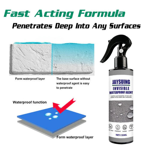 🔥 Roof Waterproof Leak Repair Spray | Powerful Penetrating Sealant & Protective Coating for Cracks, Gaps, and Roof Leaks