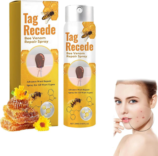 🔥Tag Recede Bee Venom Repair Spray | Scar Removal, Skin Healing & Repair Treatment for Acne Marks, Burns & Stretch Marks