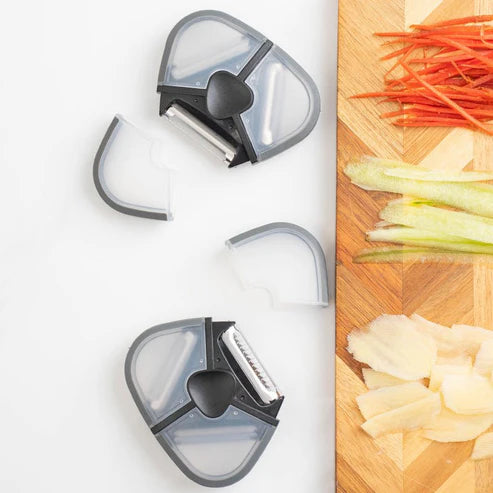 🔥 Three-in-One Multi-Function Paring Knife | Fruit Peeler, Potato & Melon Planer, Vegetable Cutter, Kitchen Peeling & Slicing Tool