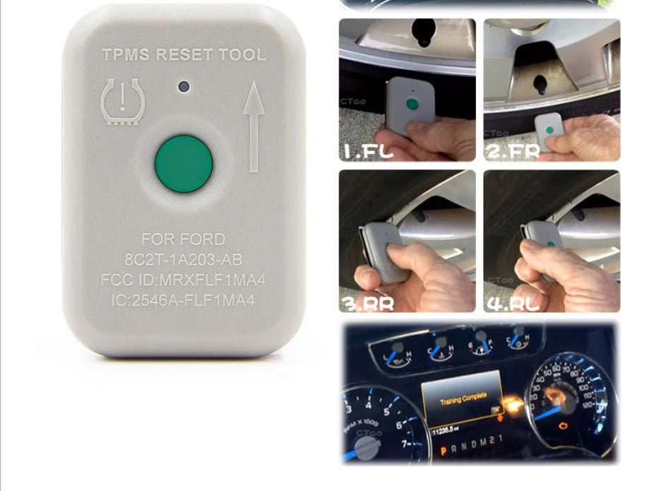 🔥 TPMS-19 Tire Pressure Sensor Activation Tool | TPMS Programming, Reset & Relearn Device for Car, SUV, Truck Tire Pressure Monitoring System